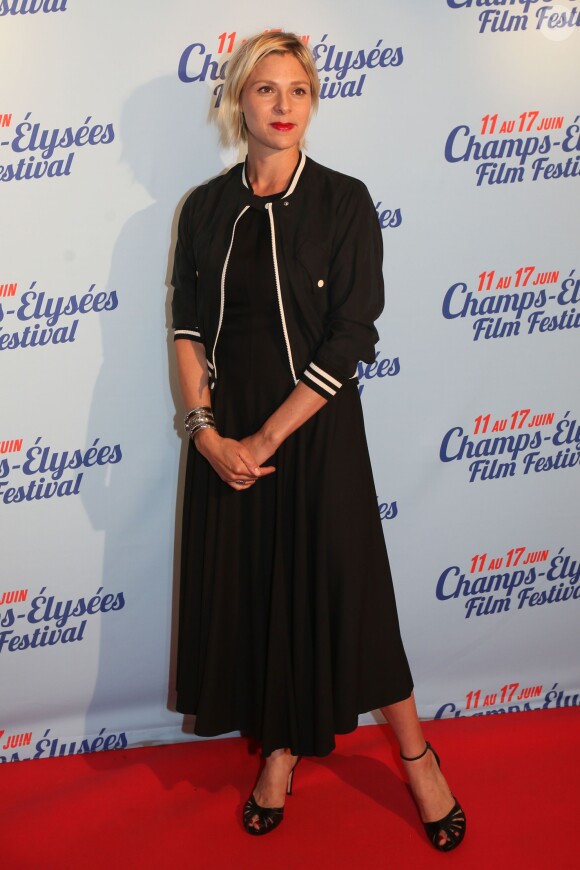 Exclusif - Sophie Cattani lors de l'avant-première du film "L'ex de ma vie" lors du 3e Champs-Elysées Film Festival à l'UGC George V à Paris, le 17 juin 2014.