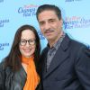 Exclusif - Simon Abkarian et sa femme Catherine Schaub lors de l'avant-première du film "Le procès de Viviane Amsalem" dans le cadre du 3e Champs-Elysées Film Festival au Publicis à Paris, le 17 juin 2014.