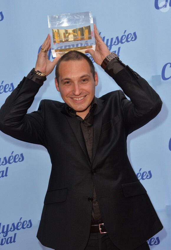 Exclusif - Emmanuel Fricero (le Prix du Public du court-métrage français) lors de la cérémonie de clôture du 3e Champs-Elysées Film Festival au Publicis à Paris, le 17 juin 2014.