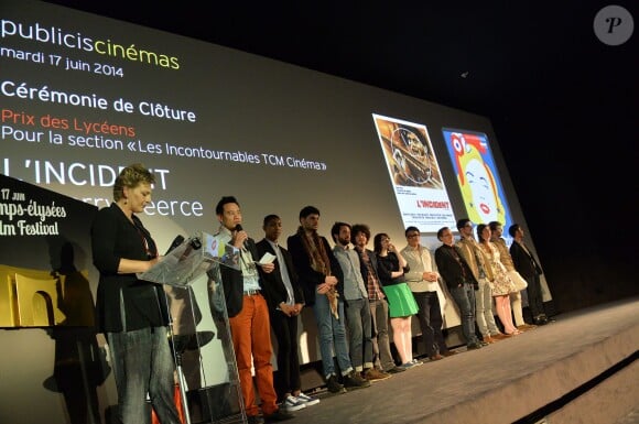 Exclusif - Sophie Dulac (présidente du festival) lors de la cérémonie de clôture du 3e Champs-Elysées Film Festival au Publicis à Paris, le 17 juin 2014.