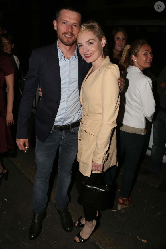 Exclusif - Pierre Deladonchamps et Julie Judd - After-party de la cérémonie de clôture du 3e Champs-Elysées Film Festival au Club 79 à Paris, le 17 juin 2014.