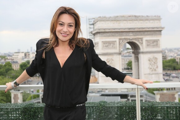 Exclusif - Shirley Bousquet - Cocktail sur la terrasse du Publicis lors du 3e Champs-Elysées Film Festival à Paris, le 17 juin 2014.