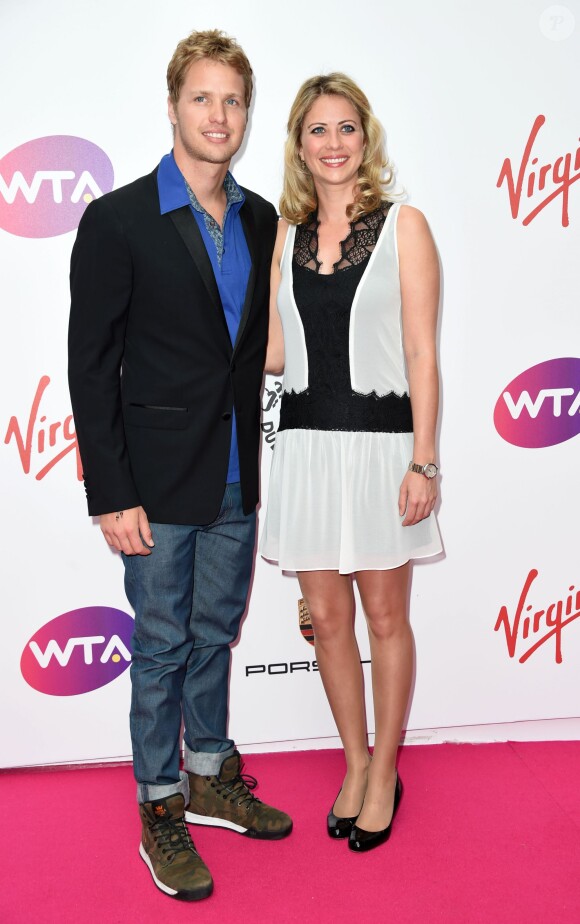 Holly Branson et Sam Branson lors de la soirée "WTA Pré-Wimbledon" à Londres le 19 juin 2014 aux Roof Gardens de Kensington