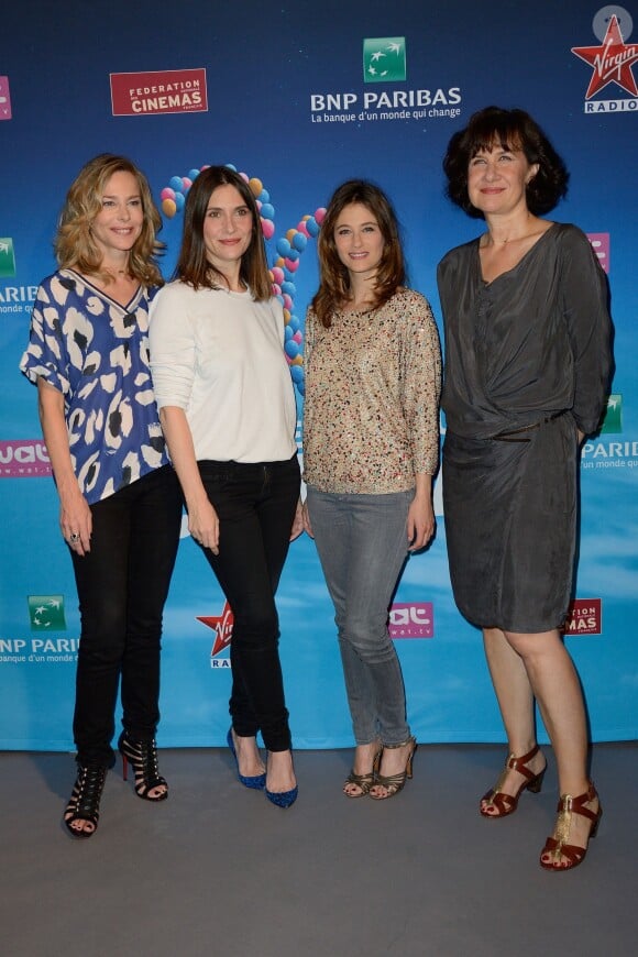 Pascale Arbillot, Géraldine Pailhas, Mélanie Bernier et Anne Le Ny - 30e Lancement de la fête du Cinéma à Paris le 19 juin 2014. La fête du cinéma aura lieu du 29 juin au 2 juillet 2014.