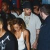 Chris Brown quitte la boîte de nuit Hooray Henry's à West Hollywood. Los Angeles, le 21 juin 2014.
