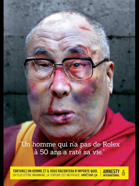 Le Dalaï Lama pour Amnesty International