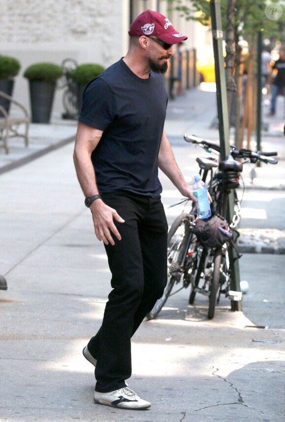 Hugh Jackman dans les rues de New York, le 16 juin 2014.