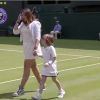 Marion Bartoli sur le Centre Court de Wimbledon, le 24 juin 2014