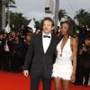 Samuel Le Bihan et sa femme Daniela lors du 65e Festival du film de Cannes, le 20 mai 2012. 