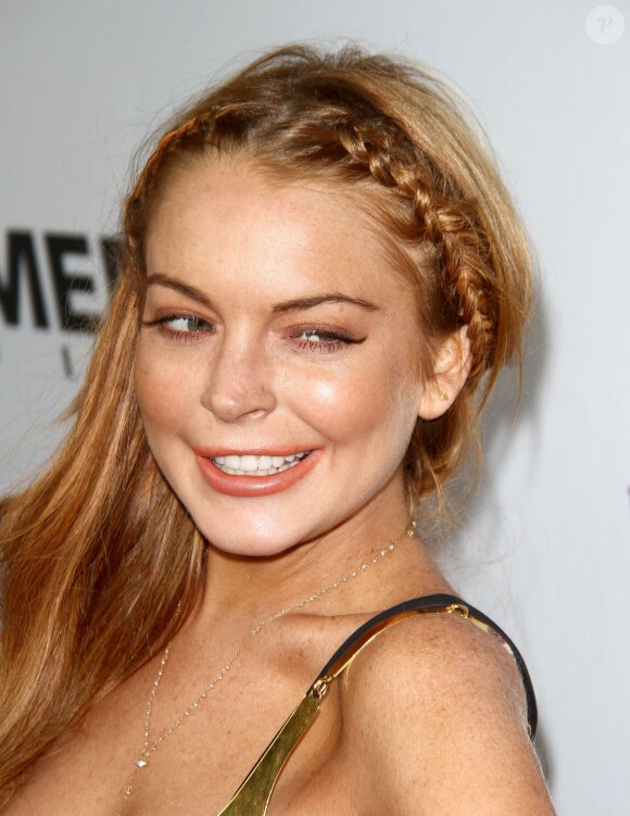 Lindsay Lohan à Hollywood le 11 avril 2013.