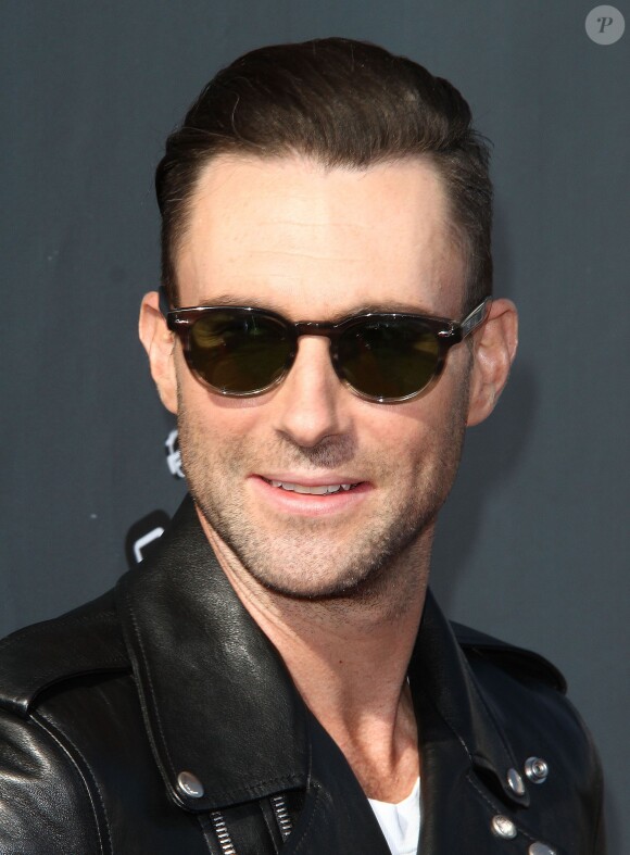 Adam Levine à Hollywood, le 3 avril 2014.