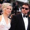 Danielle Spencer et Russell Crowe à Cannes, le 12 mai 2010.