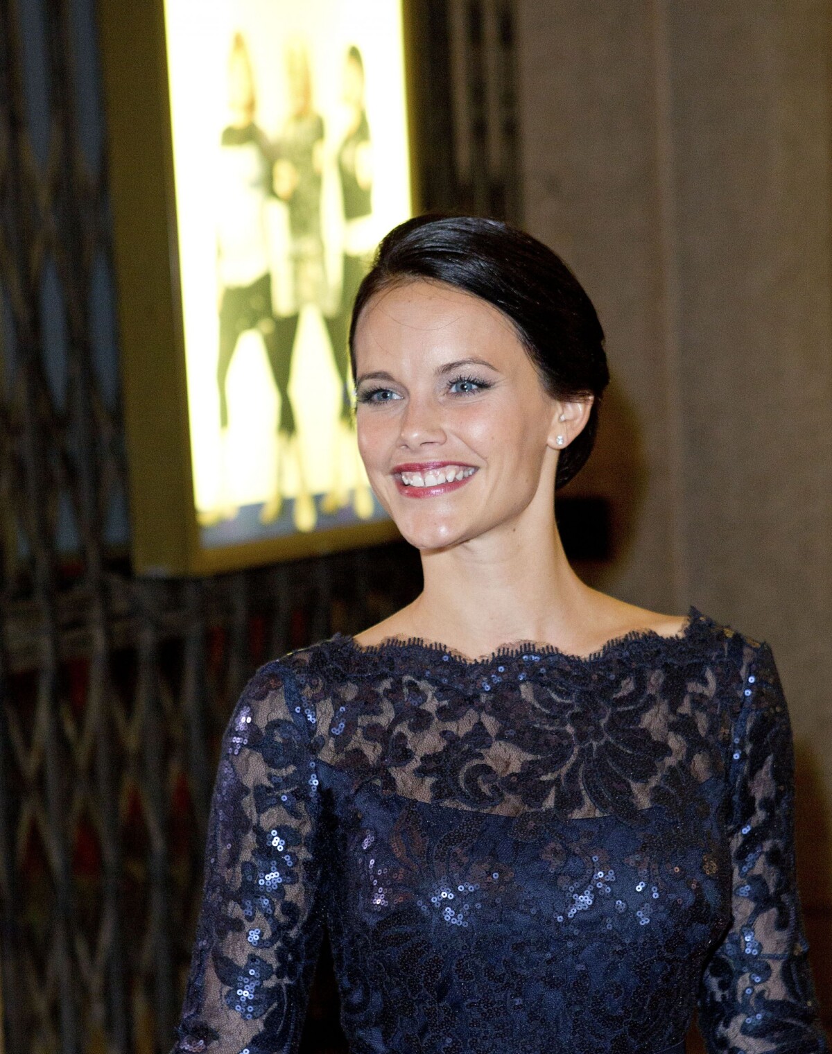 Photo : Sofia Hellqvist au 70e anniversaire de la reine Silvia, à Stockholm le 19 décembre 2013