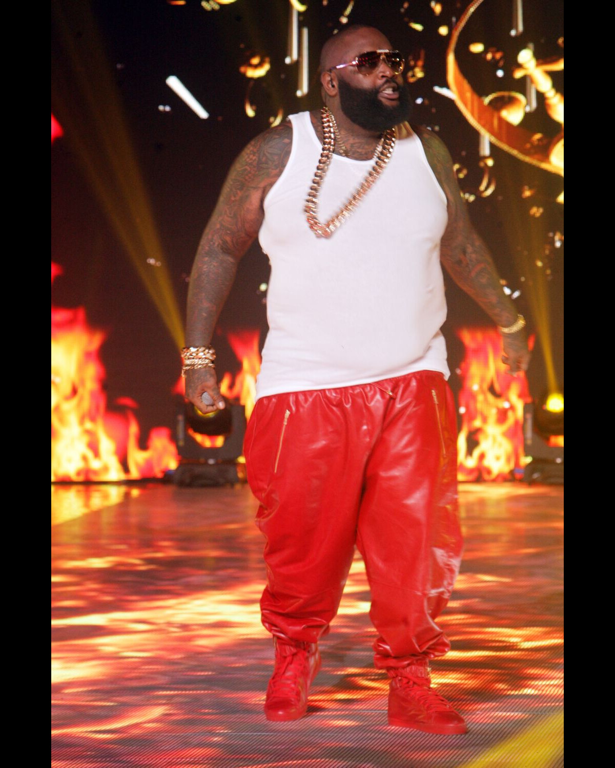 Rick Rrross Photo : Rick Ross lors de l'événement RIP the Runway de la chaîne BET à ...