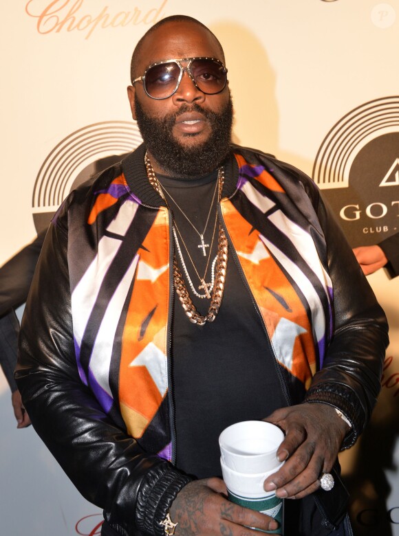 Rick Ross au Gotha Club de Cannes le 19 mai 2014.