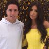 Anara Atanes et Samir Nasri avant d'aller aux BET Awards à Los Angeles le 29 juin 2014.