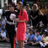 La belle Kate Middleton, la duchesse de Cambridge, visite l'école maternelle Blessed Sacrament School à Islington, bénéficiaire du programme M-PACT Plus, le 1er juillet 2014.