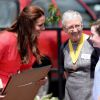 Kate Middleton, la duchesse de Cambridge, visite l'école maternelle Blessed Sacrament School à Islington, bénéficiaire du programme M-PACT Plus, le 1er juillet 2014.