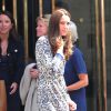 Kate Middleton quitte la Royal Society Of Medicine de Londres, le 30 juin 2014.