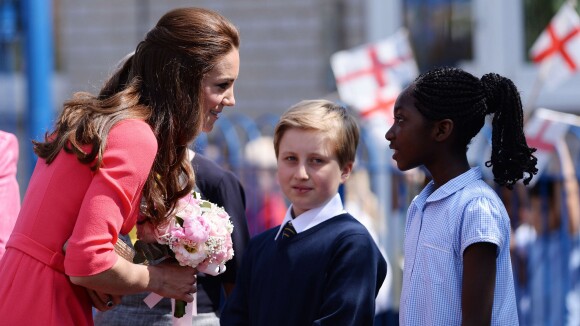 Kate Middleton : Sublime et acclamée, la maman du prince George s'engage