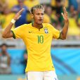  Neymar lors du match Br&eacute;sil - Chili le 28 juin 2014 &agrave; Belo Horizonte 