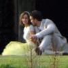 Mariage du basketteur Marc Gasol avec Cristina Blesa à Gérone en Espagne le 7 juillet 2013.