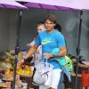 Rafael Nadal surpris en train d'acheter du champagne dans le quartier de Wimbledon, le 1er juin 2014