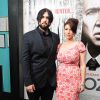 Weston Cage et son épouse Danielle à la première du film de "The Frozen Ground", à Londres le 17 juillet 2013.