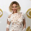 Beyonce lors de la 56e cérémonie des Grammy Awards à Los Angeles, le 26 janvier 2014.