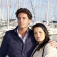 Exclusif - Giuseppe Polimeno - "Qui veut épouser mon fils" saison 1- et son amie khadija, enceinte, passent les fêtes de fin d'année en amoureux à Hammamet en Tunisie en décembre 2010.