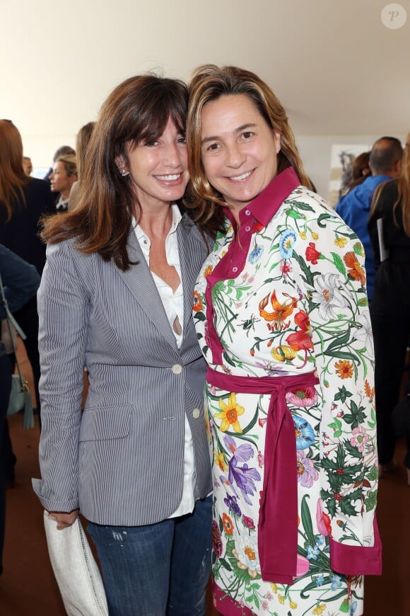 Exclusif - Albane Cléret et Coco Coupérie-Eiffel - Troisième jour du Paris Eiffel Jumping présenté par Gucci, septième étape du Longines Global Champions Tour, à Paris le 6 juillet 2014.