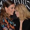 Adèle Exarchopoulos et Camille Seydoux - Premier gala de la Vogue Paris Foundation au Palais Galliera à Paris le 9 juillet 2014. Cette fondation a pour objectif de développer les collections contemporaines du Musée de la mode de la ville de Paris.