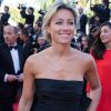 Anne-Sophie Lapix - Montée des marches du film "Pour une poignée de dollars" pour la cérémonie de clôture du 67 ème Festival du film de Cannes en 2014.