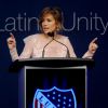 Jennifer Lopez lors de la convention nationale sur l'émancipation des Latinos organisée par la League of United Latin American Citizens à New York, le 10 juillet 2014.