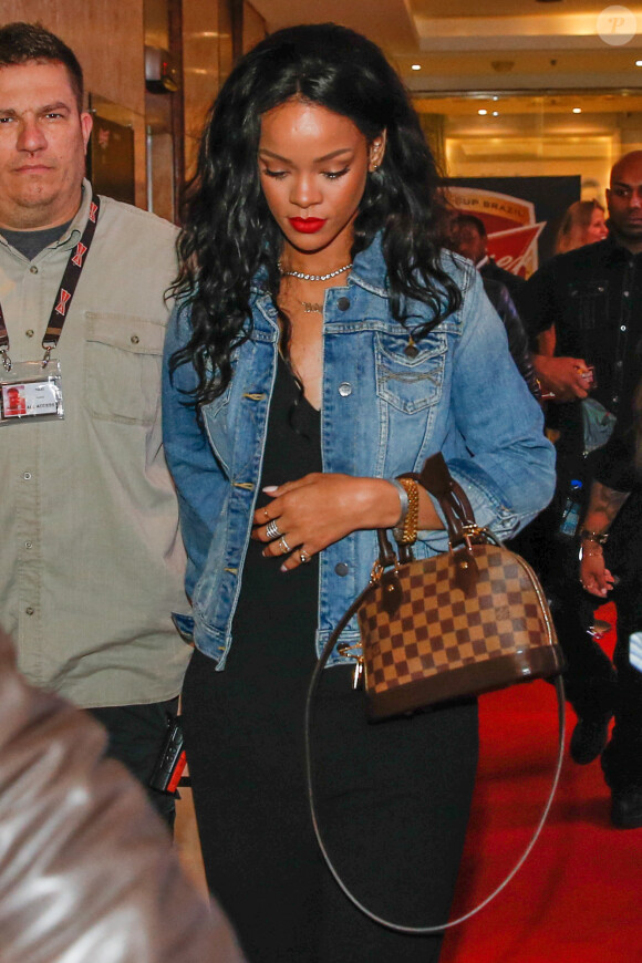 Rihanna a Rio de Janeiro, le 11 juillet 2014.