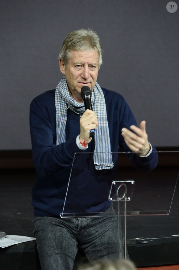 Exclusif - Régis Wargnier - Conférence de presse de la Fondation Culture et Diversité au Théâtre Comédia à Paris le 14 mai 2014.
