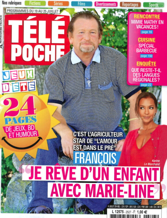Magazine Télé Poche du 19 au 25 juillet 2014.