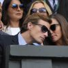 Pippa Middleton et son petit ami Nico Jackson lors de la finale de Wimbledon entre Roger Federer et Novak Djokovic le 6 juillet 2014 à Londres. Quelques jours plus tard, l'Evening Standard révélait que le golden boy s'apprêterait à quitter son poste à la Deutsche Bank pour un emploi à Genève, en Suisse, dans le fonds d'investissement Jabre Capital Partners.
