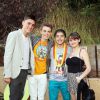 Dylan Riley Snyder, Spencer List, Alli Simpson, Joey King à la soirée Just Jared Summer Party au Pink Taco à West Hollywood, le 12 juillet 2014.