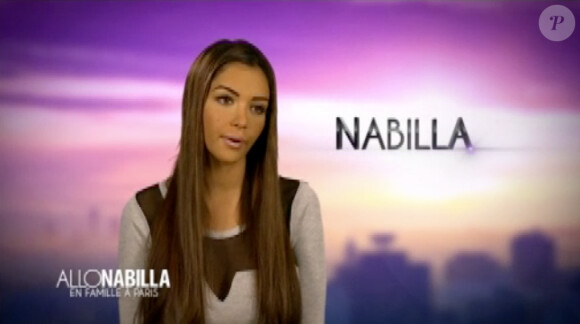 Nabilla Benattia, héroïne du programme Allô Nabilla