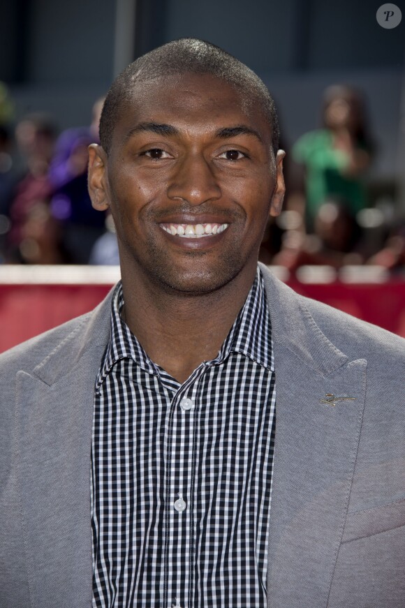 Metta World Peace attends The 2014 ESPYS at Nokia Theatre L.A. Live on July 16, 2014 in Los Angeles, CA, USA. Photo by Lionel Hahn/ABACAPRESS.COM17/07/2014 - Los Angeles