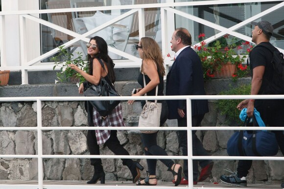 Selena Gomez arrive au 12ème Festival du film "Ischia Global Film Music Festival" à Ischia en Italie le 16 juillet 2014.