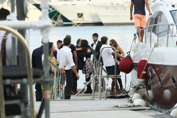 Selena Gomez arrive au 12e Festival du film "Ischia Global Film Music Festival" à in Ischia en Italie le 16 juillet 2014. 