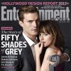 Couverture d'Entertainment Weekly sur Fifty Shades of Grey (Cinquante nuances de Grey).