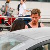 Jan Vertonghen est allé chercher sa compagne à l'aéroport d'Ibiza, le 19 juillet 2014