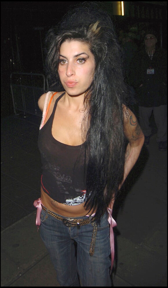 Amy Winehouse à Londres le 27 mars 2007. 