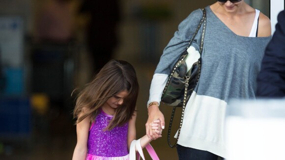 Katie Holmes : De retour à New York avec Suri, son adorable princesse de 8 ans