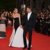 Blake Lively et son mari Ryan Reynolds - Montée des marches du film "Captives" lors du 67e Festival du film de Cannes – Cannes le 16 mai 2014.