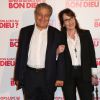 Christian Clavier et Chantal Lauby - Avant-première du film "Qu'est-ce qu'on a fait au Bon Dieu?" au Grand Rex à Paris, le 10 avril 2014.