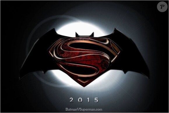 Affiche-teaser de Batman v Superman : Dawn of Justice.
